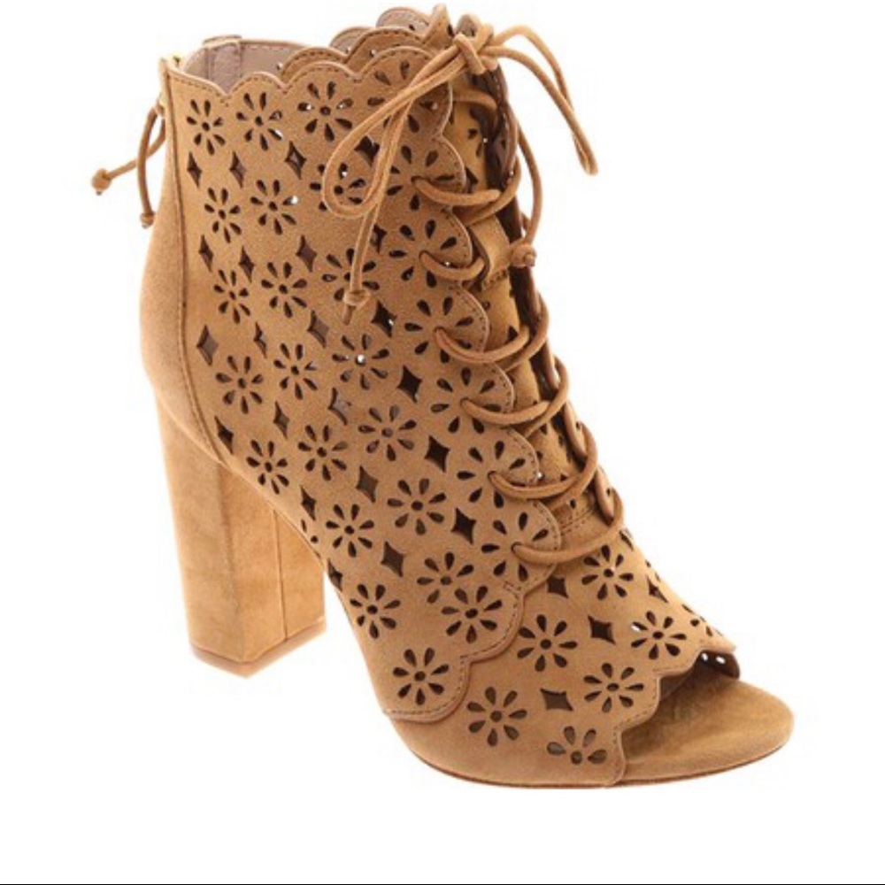 Rachel Zoe Ashlee Peep Toe Bootie